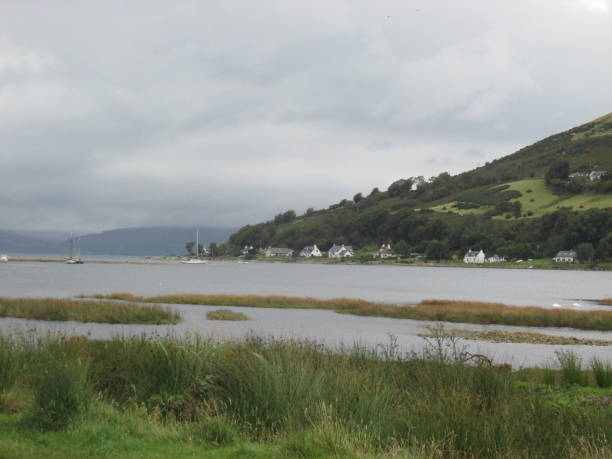 Loch Isle of Arran stock photo