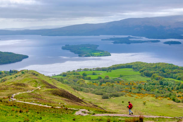 Loch Lomond and The Trossachs National Park - Scotland stock photo