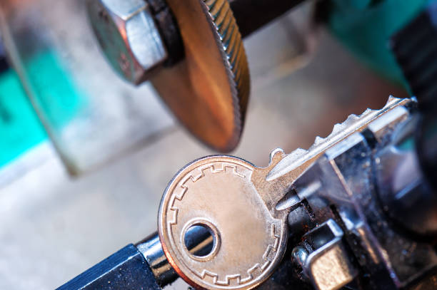 locksmith, key duplication stock photo