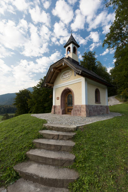 Lockstein Chapel in Berchtesgaden stock photo