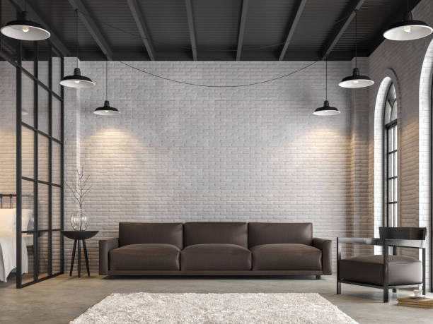 12,12 Industrial Interior Design Stock Photos, Pictures & Royalty