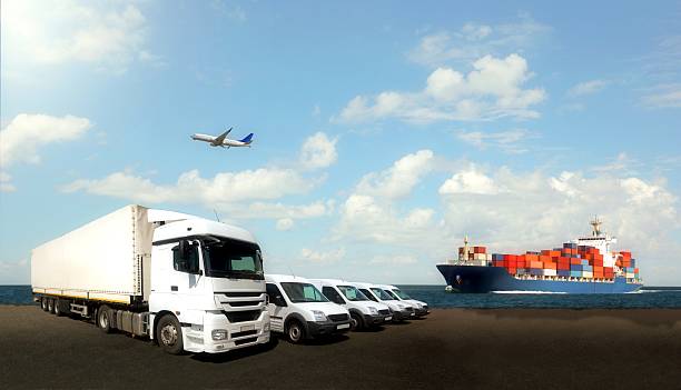 Logistics Composition stock photo