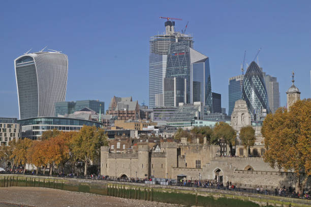 London City Skyline stock photo