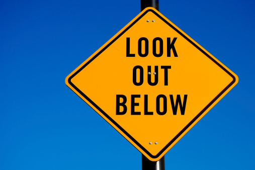 Look Out Below Stock Photo - Download Image Now - iStock