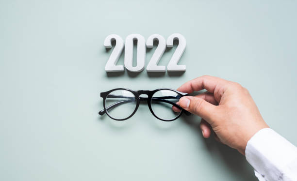 Looking for trends for 2022 concepts with text and number.inspiration and creativity. stock photo