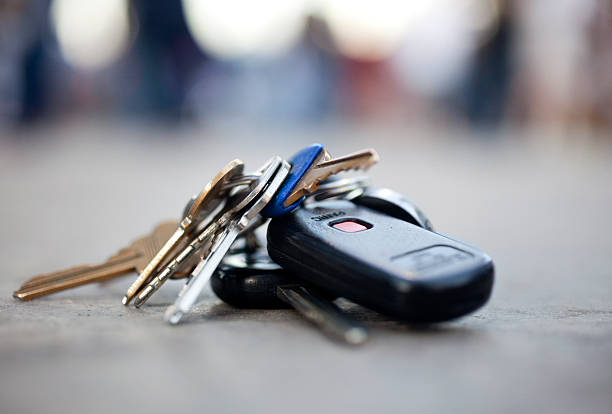 Lost Car Keys stock photo