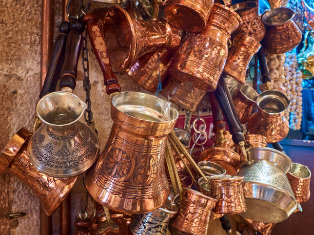 [Image: lots-of-copper-turkish-cezves-at-market-...7EpRAF6eU=]