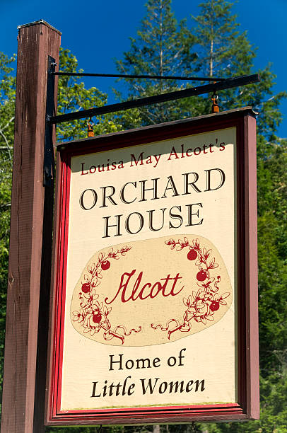 Louisa May Alcott's House stock photo