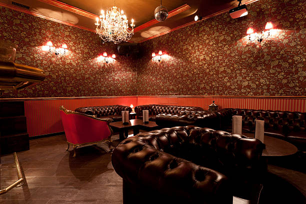Lounge bar stock photo
