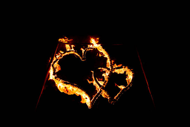 Best Burning Heart Stock Photos, Pictures & Royalty-Free Images - iStock