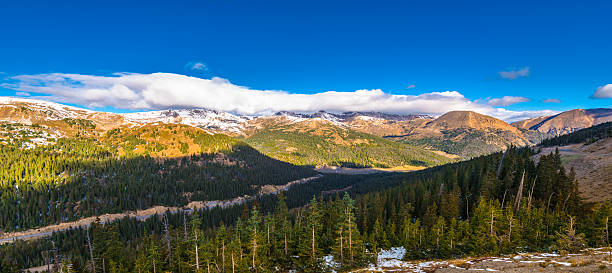 Loveland Pass Colorado stock photo