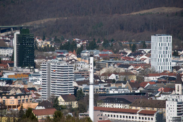 Lörrach germany cityscape 2018 stock photo