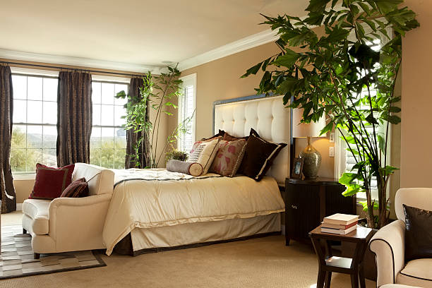 Luxury Bedroom stock photo