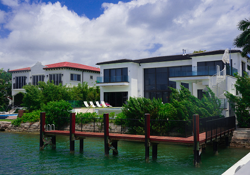 Luxury Home In Miami Stock Photo - Download Image Now - iStock