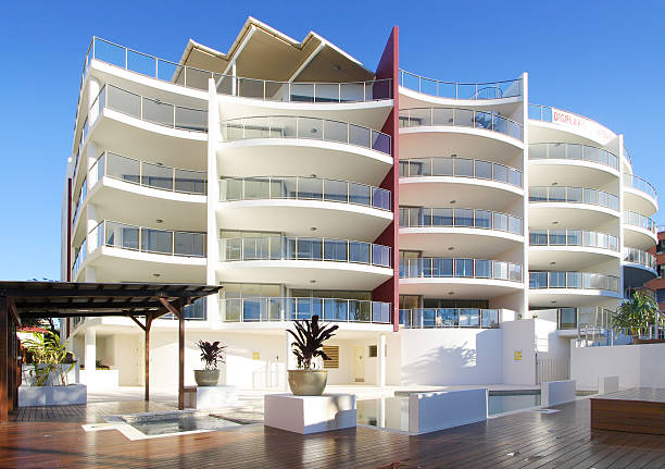 贅沢なアパートメントオーストラリアクイーンズランド州 - サンシャインコースト ストックフォトと画像