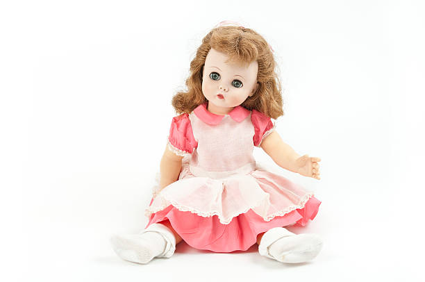 Madame Alexander Kelly Doll Seated stock photo