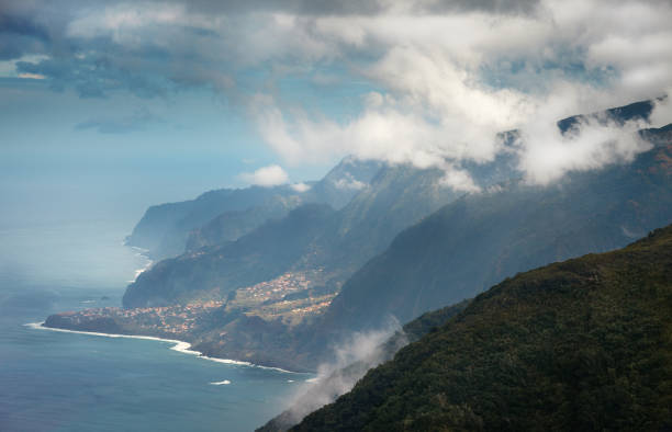Madeira,north coast stock photo