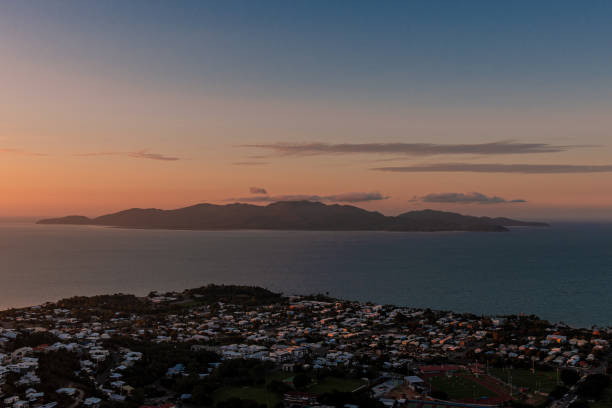 Magnetic Island Sunset stock photo