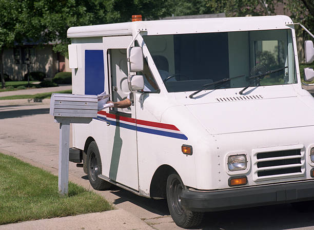 Mail Delivery stock photo