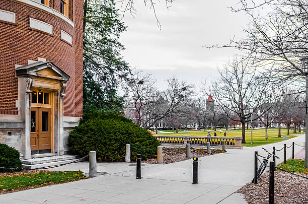 Main Qua of University of Illinois at Urbana-Champaign stock photo