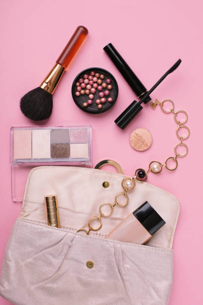 Make up products stock photo