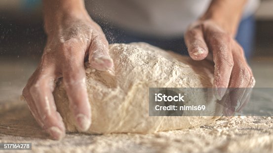 istock Making yeast dough 517164278