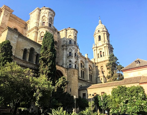 Malaga Cathedral, also known as La Santa Iglesia Catedral Basílica de la Encarnación, Malaga, Spain