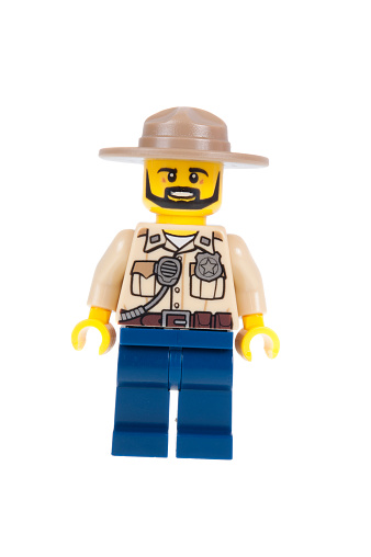 LEGO Boy  Male Man Minifigure Figure Police Policeman Officer Constable 