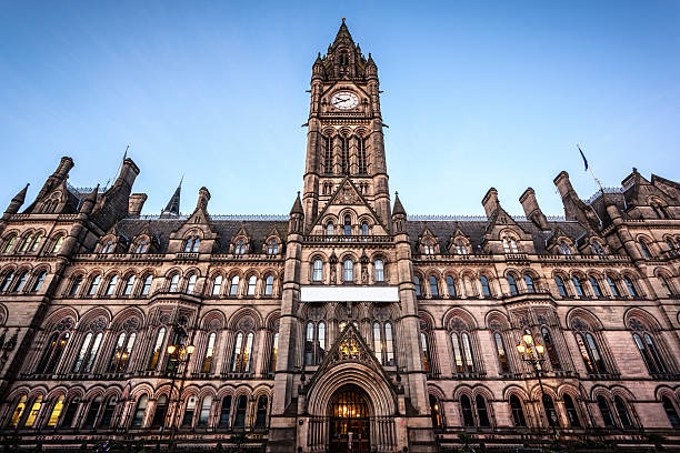 manchester town hall - manchester united 個照片及圖片檔