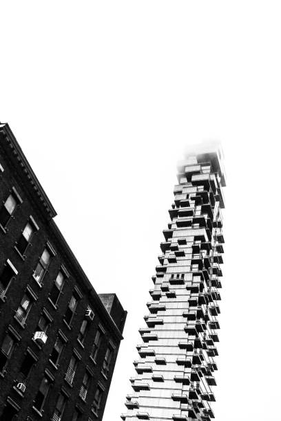 Manhattan buildings, New York City stock photo