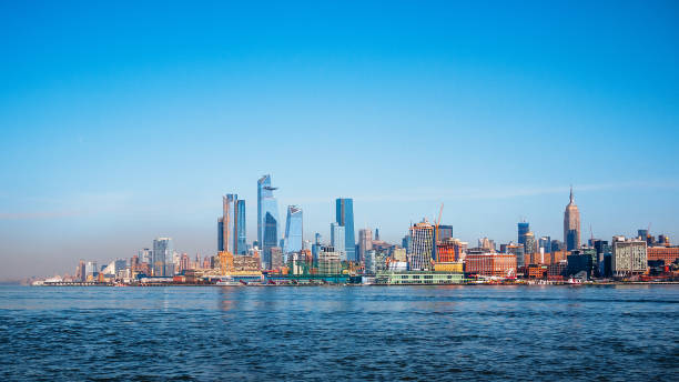 Manhattan view, New York City stock photo