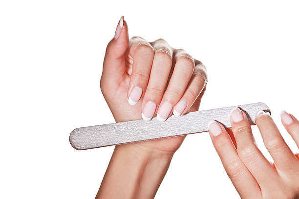 Manicured nails  nail file stock pictures, royalty-free photos & images
