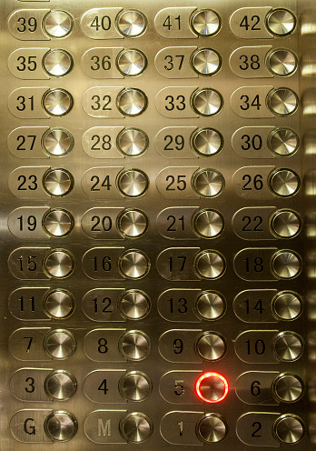 Many Elevator Floor Buttons Stock Photo Download Image Now Istock