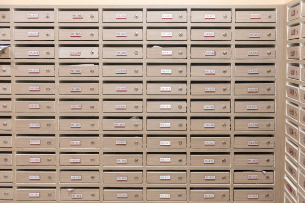 Many Slots Of Mail Box Stock Photo Download Image Now Istock