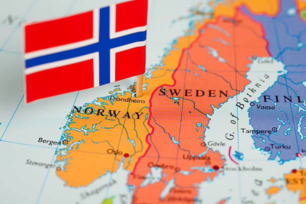 Resultado de imaxes para fots de mapa de noruega