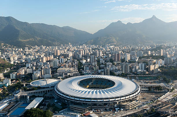 Maracana Stadium stock photo