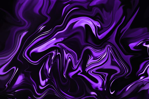 Marble Ultra Violet Black Neon Purple Texture Wave