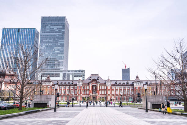 東京、日本 - 2019年3月25日:東京駅1914年にオープンし、皇居敷地近くの主要鉄道駅、銀座商業地区 - 東京駅 ストックフォトと画像