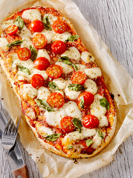 Rectangle Pizza Stock Photos, Pictures & Royalty-Free Images - iStock