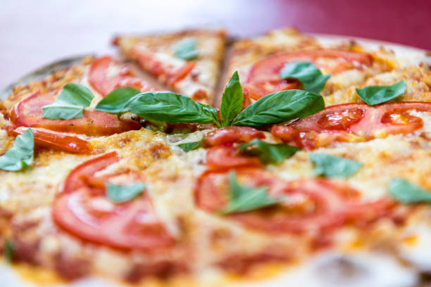 Margherita Pizza stock photo