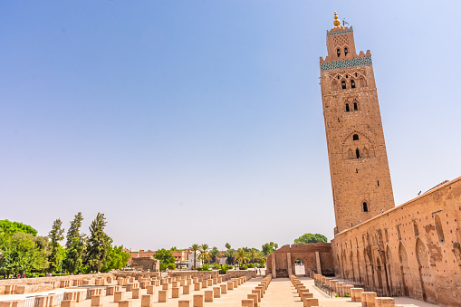 The Koutobia Mosque of Marrakech, Morocco