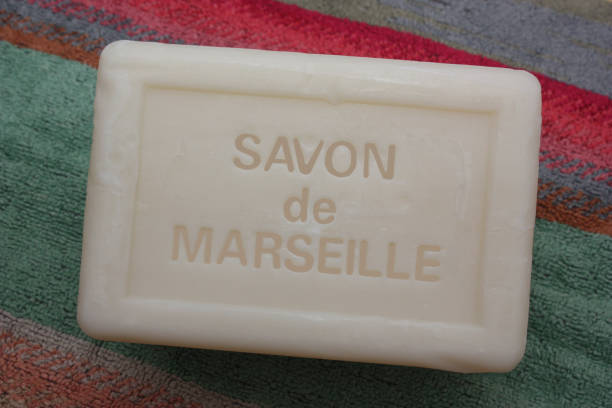 Marseille's soap stock photo