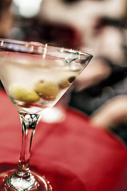 Martini Martini close-up shot. dirty martini stock pictures, royalty-free photos & images