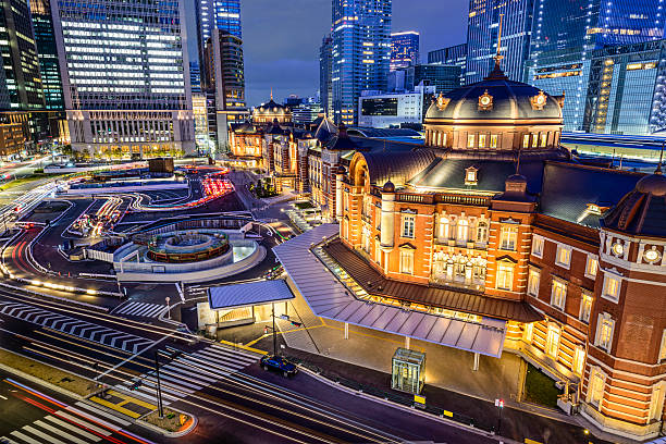丸の内,東京,日本 - 東京駅 ストックフォトと画像