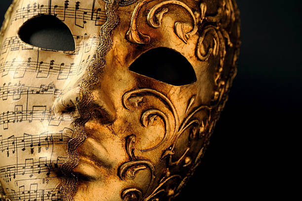 Mask of Venice Carnival stock photo