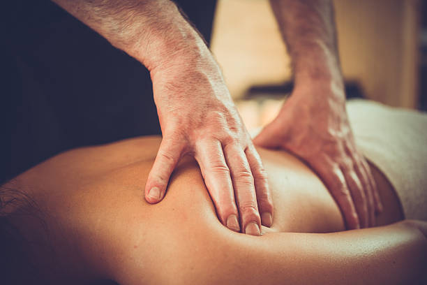 Massage stock photo