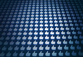 istock Massive Facebook likes social media popularity 466696721