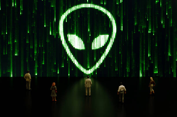 Matrix: Alien stock photo