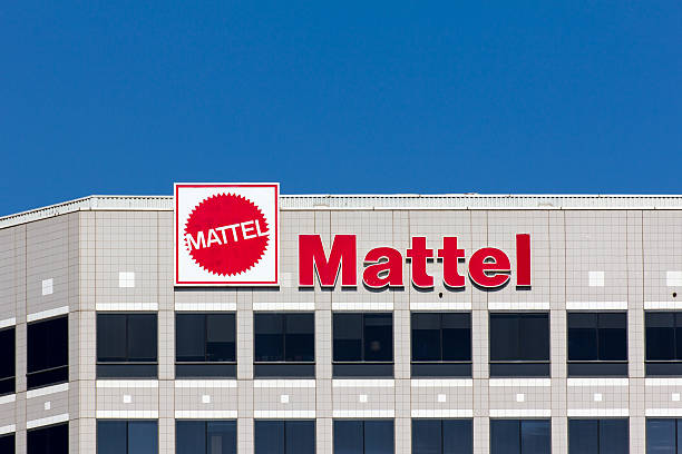 mattel corporate headquarters building - barbie stockfoto's en -beelden