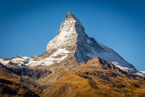 Matterhorn, probably the most recognisable and most photographed mountain in the World.